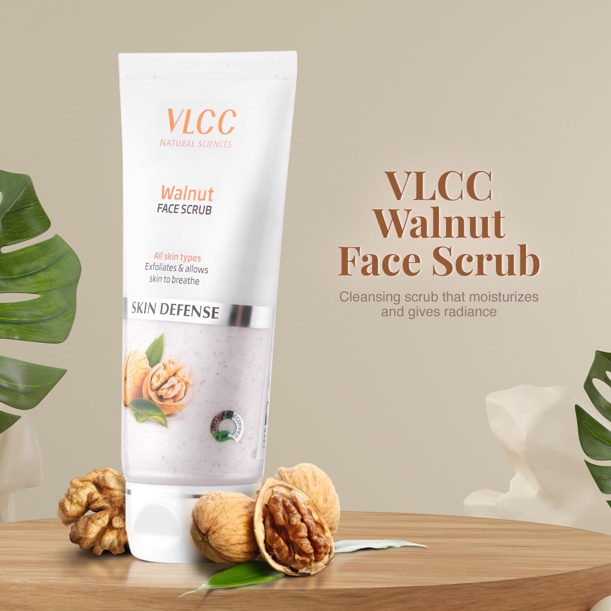 VLCC Walnut Face Scrub(80gm) Beauty & Personal Care VLCC