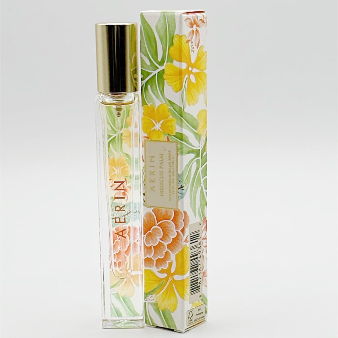 AERIN Hibiscus Palm Eau de Parfum Travel Spray 0.27 oz/ 8 mL Beauty & Personal Care AERIN