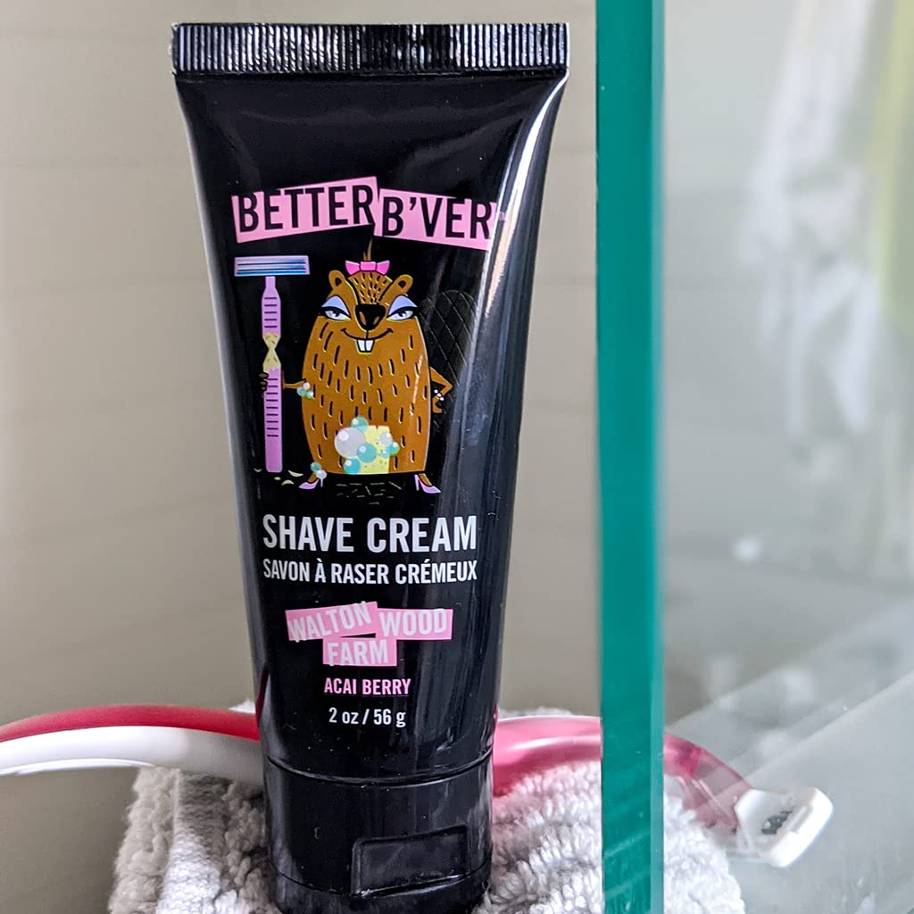 Walton Wood Farm Better B'ver Shave Cream 2 oz Beauty and Personal Care Walton Wood Farm