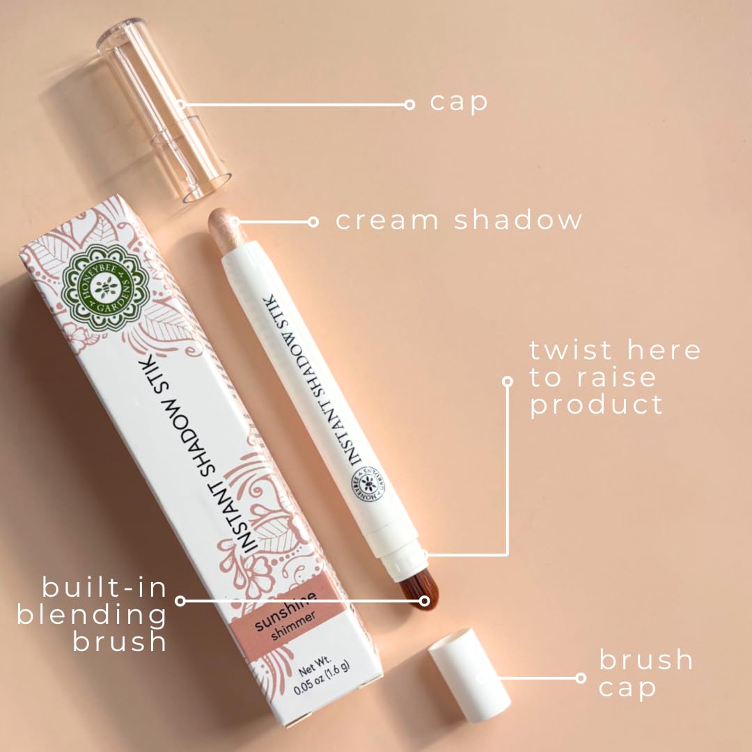 Instant Shadow Stik, Arctic Violet (Shimmer) Beauty & Personal Care Honeybee Gardens
