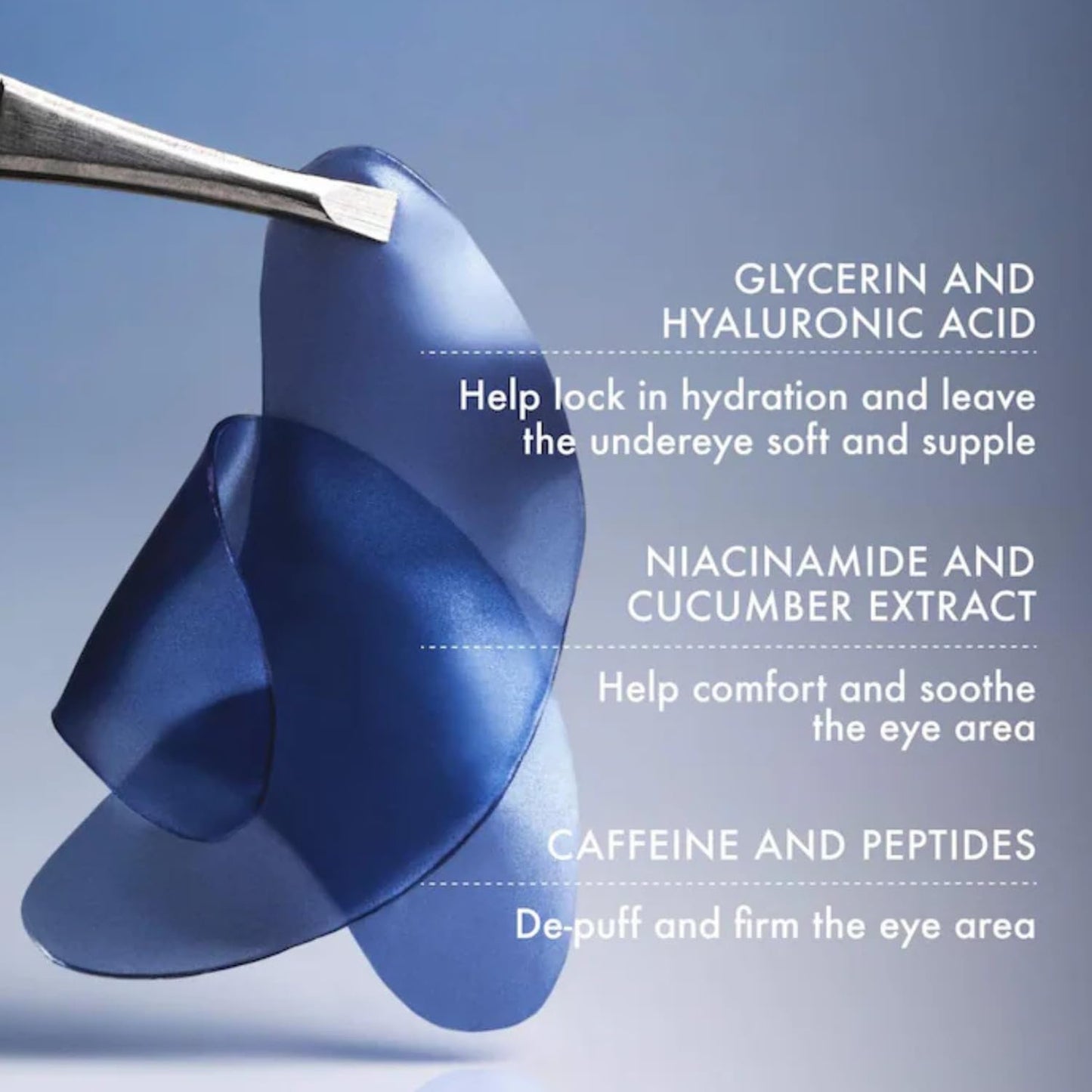 Summer Fridays Jet Lag Hydrating Eye Patches - De-puffing Hydrogel Under Eye Masks with Hyaluronic Acid, Caffeine + Peptides - Soothing + Refreshing Beauty & Personal Care Summer Fridays