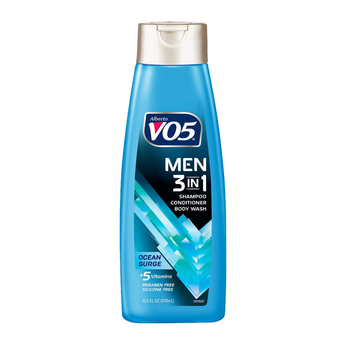 VO5 Mens 3-IN-1 Shampoo Conditioner and Body Wash - 12.5 Oz - Ocean Surge - 5 Essential Vitamins to Help Nourish and Hydrate Your Hair and Skin-