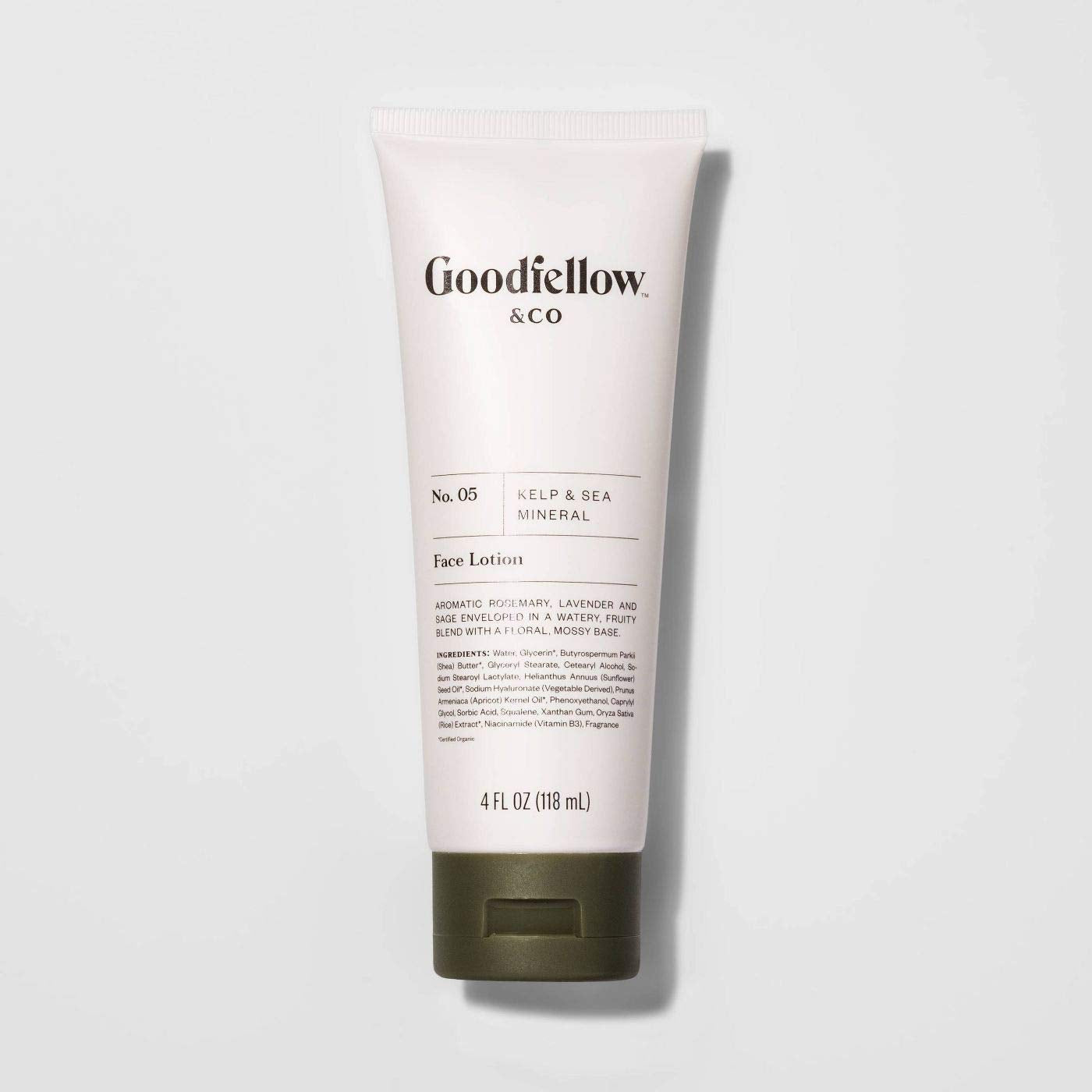 Goodfellow & Co - Face Lotion, No. 05, Kelp and Sea Mineral, 4 Oz. Beauty & Personal Care Goodfellow & Co