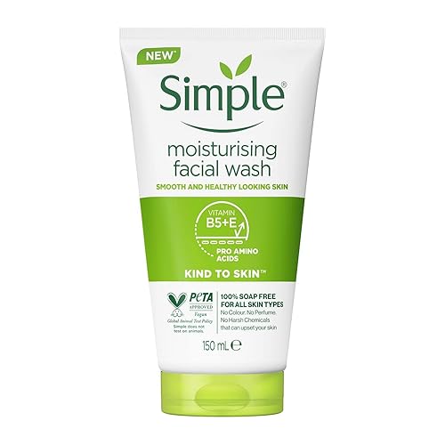 Simple Kind to Skin Moisturising Facial Wash (150ml) Beauty & Personal Care Simple