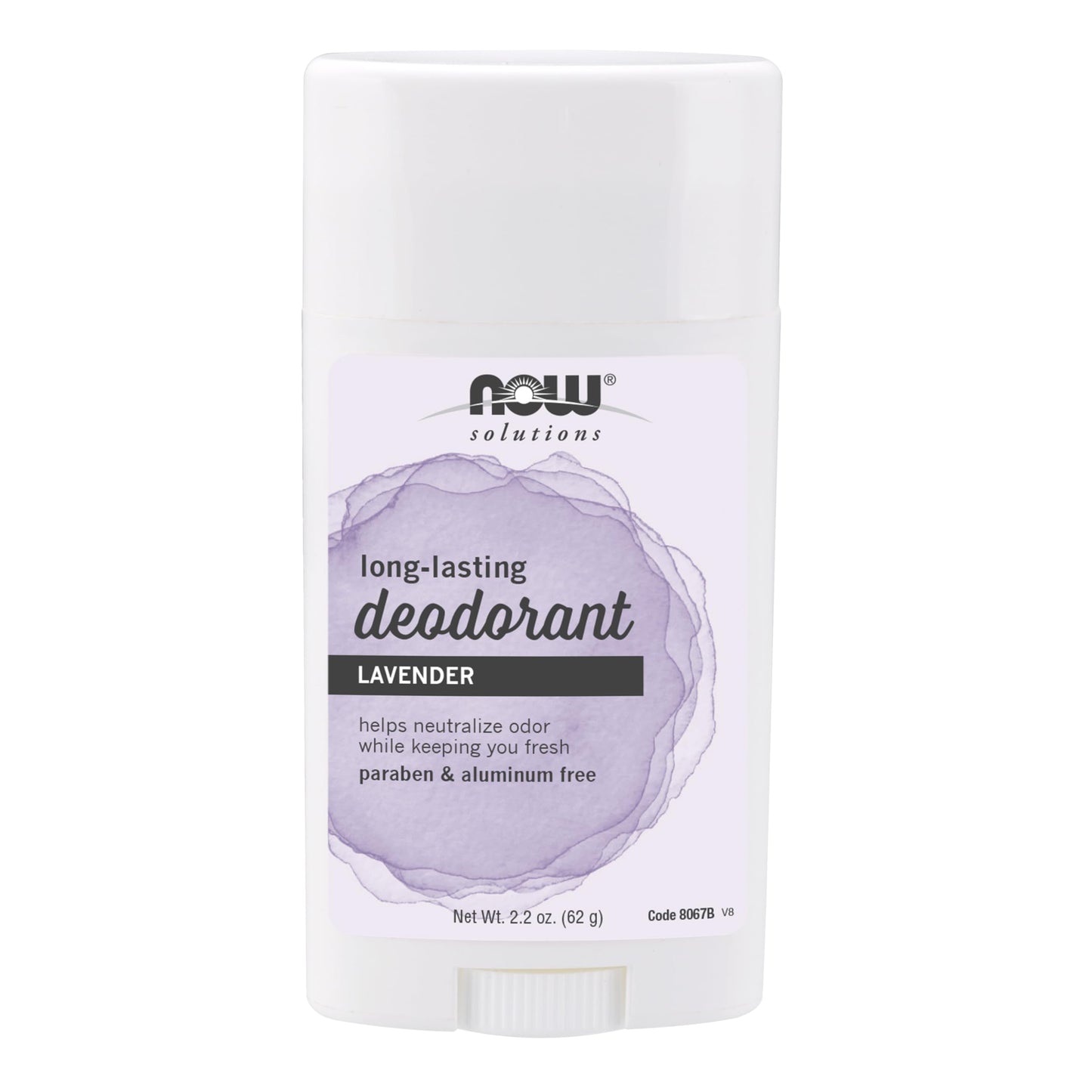 NOW Foods, Deodorant Stick Long Lasting 2.2 OZ Beauty and Personal Care NOW Foods