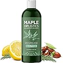 Clarifying Shampoo for Build Up and Oily Hair - Deep Cleansing Shampoo with Rosemary - Refreshing Lemon for Greasy Hair & Jojoba Oil for Scalp Beauty & Personal Care Maple Holistics