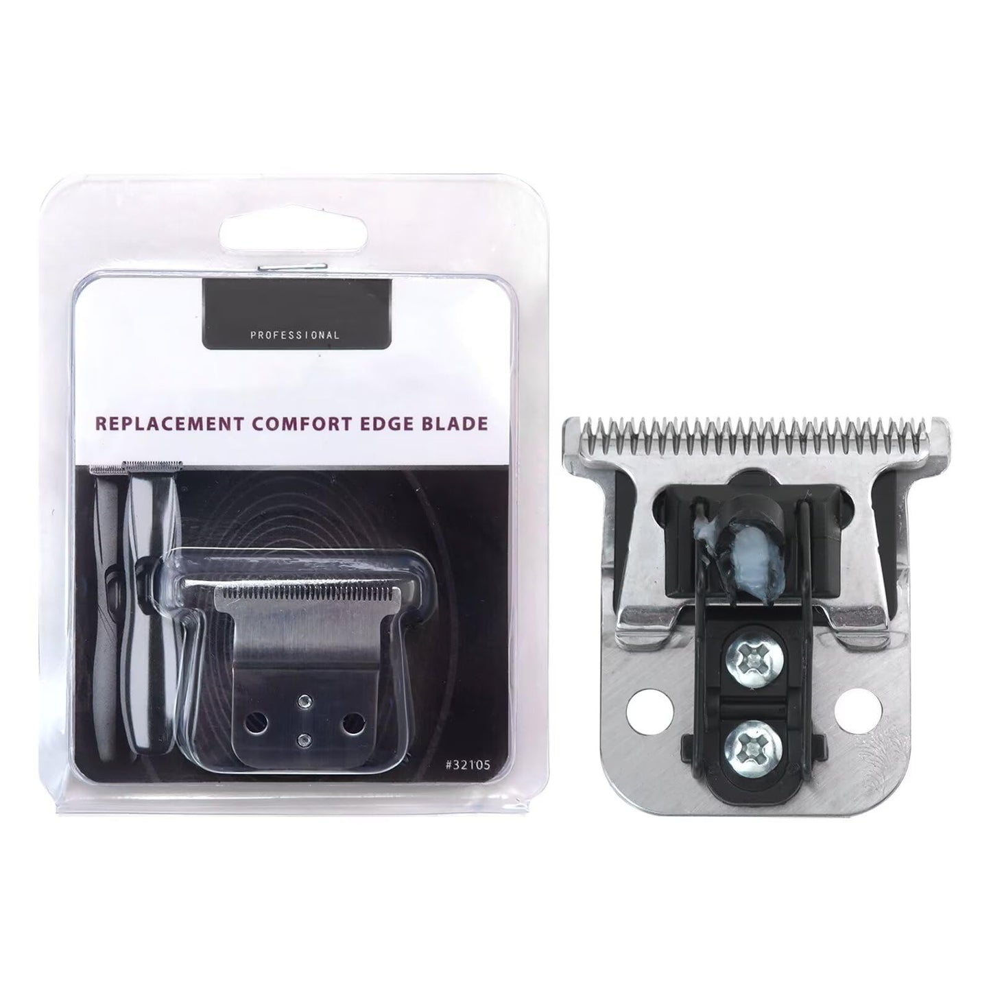 JRSHOME Trimmer Replacement T Blade Set Ceramic Blade Carbon Steel Blade Set for D8 SlimLine Pro Li Andis Hair Clipper Trimmer, #32105 D7#32655 Beauty and Personal Care JRSHOME