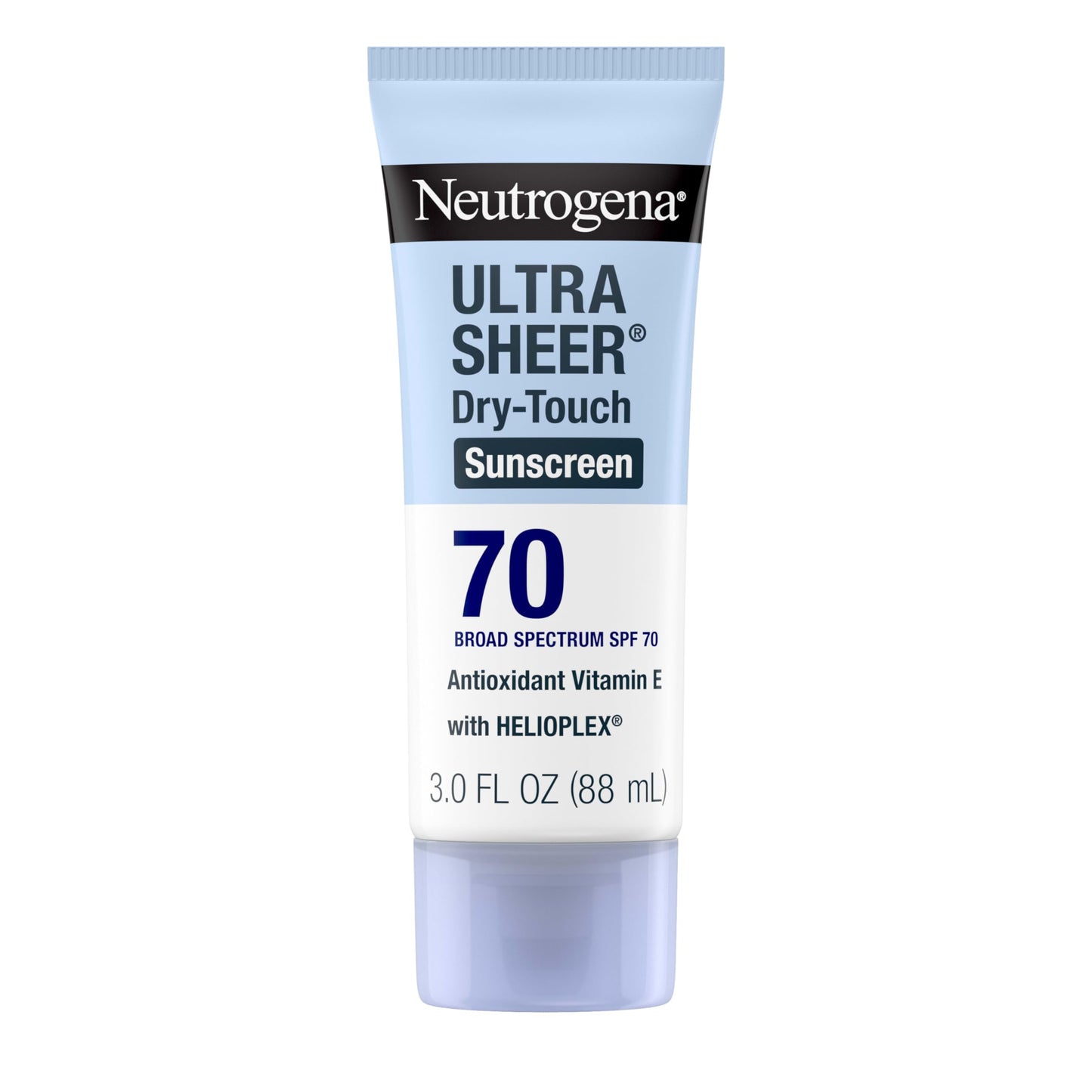 Neutrogena Ultra Sheer Dry-Touch Sunscreen Lotion SPF 70, Broad Spectrum, Water Resistant 80 Min, Oil-Free, Oxybenzone-Free, Non-Comedogenic, Matte Beauty & Personal Care Neutrogena