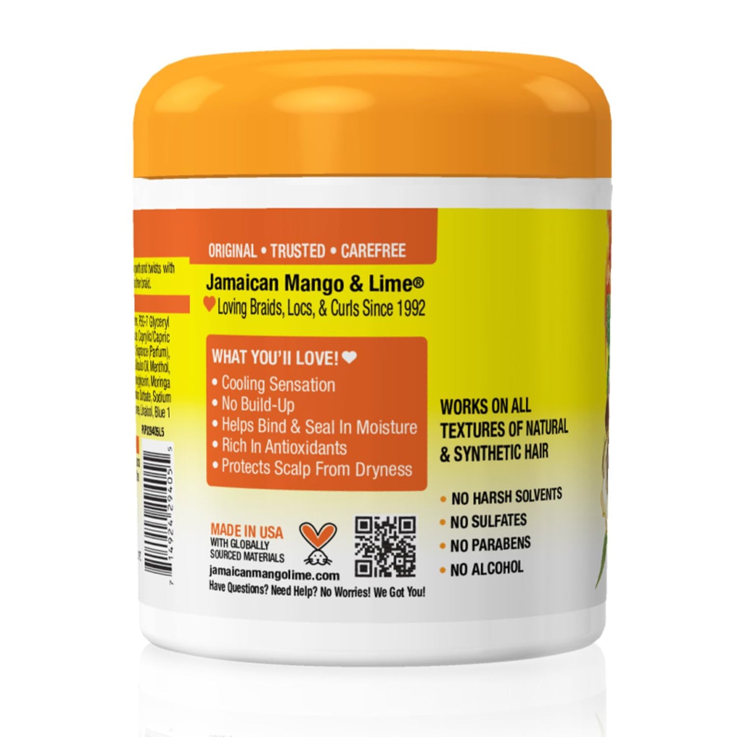 Jamaican Mango & Lime Love Your Locs Cool Scalp Gel - Strong Hold Styling Gel for Locs, Braids & Twists - Cooling, Hydrating Formula for Scalp Relief Beauty & Personal Care Jamaican Mango & Lime