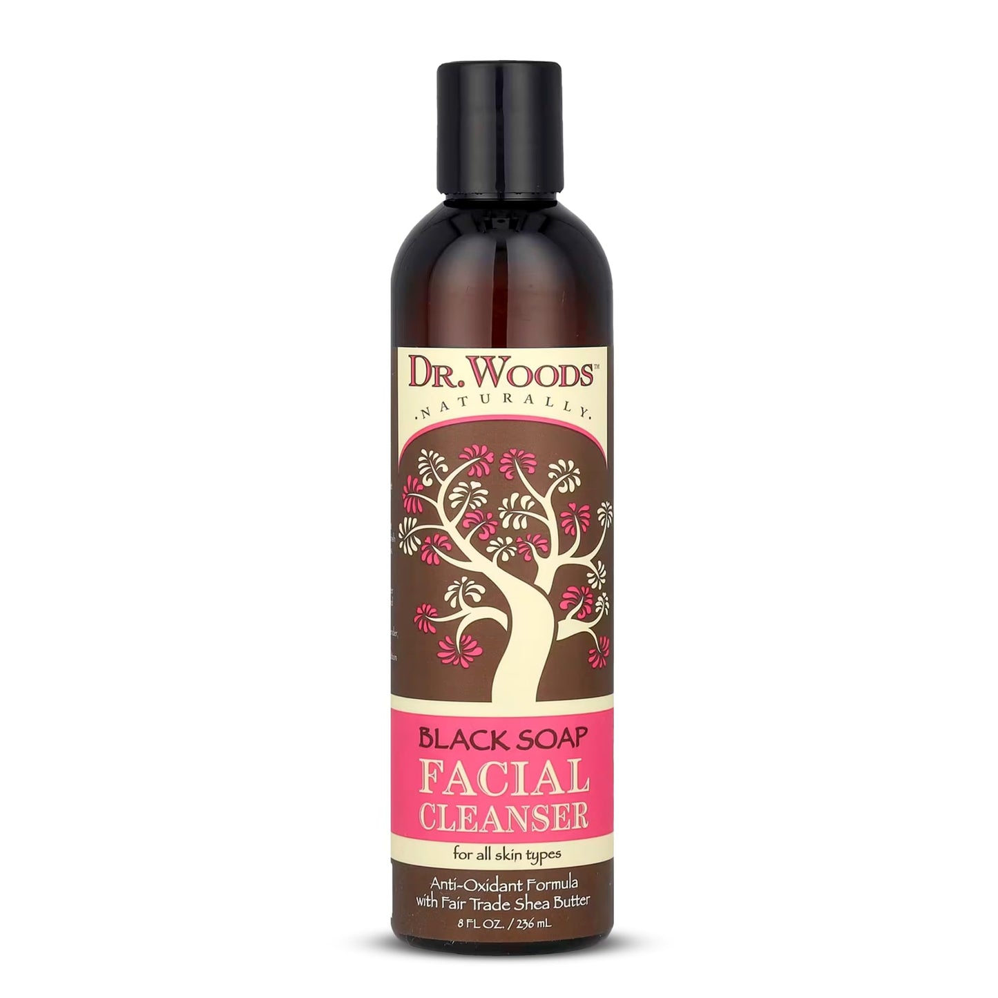 Dr. Woods Black Soap Facial Cleanser - Made with Organic Shea Butter, Gentle Liquid Face Wash for Men and Women, Natural Cleansing for Daily Use Beauty & Personal Care Dr. Woods