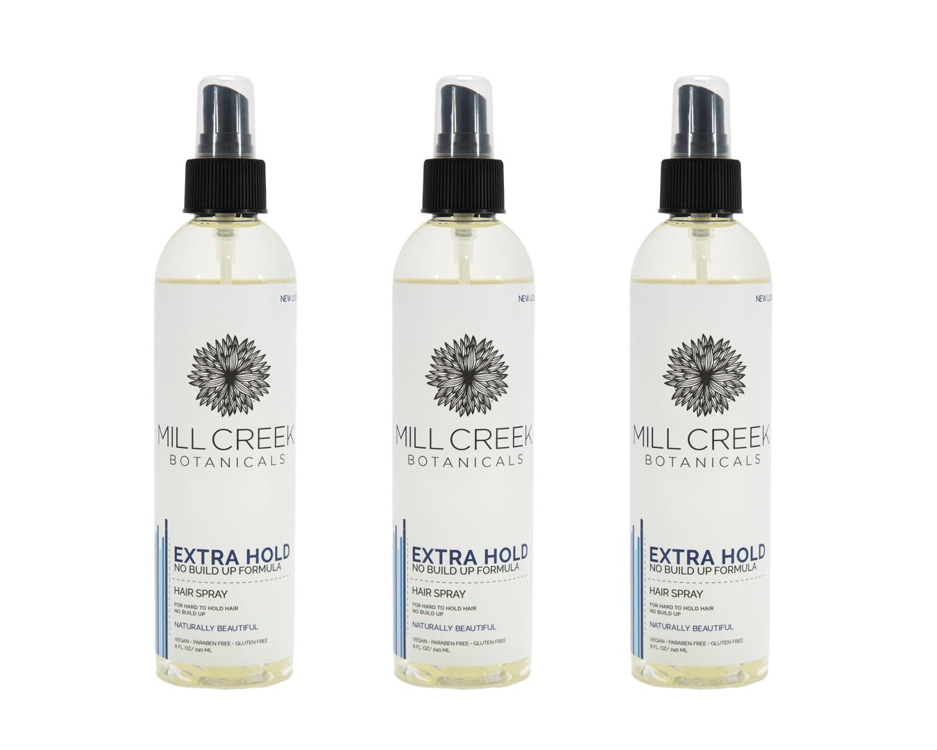 Mill Creek Botanicals Extra Hold Hair Spray - 8 Oz, 3 Pack (Image May Vary) Beauty & Personal Care Mill Creek