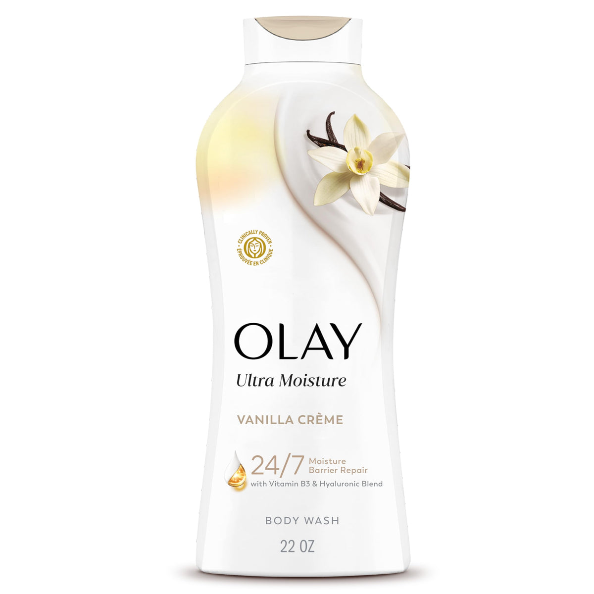Olay Body Wash for Women, Ultra Moisture, 24/7 Moisture Barrier Repair, Hydrating Formula for Visibly Healthy Soft Skin, Vitamin B3 & Hyaluronic Beauty & Personal Care Olay