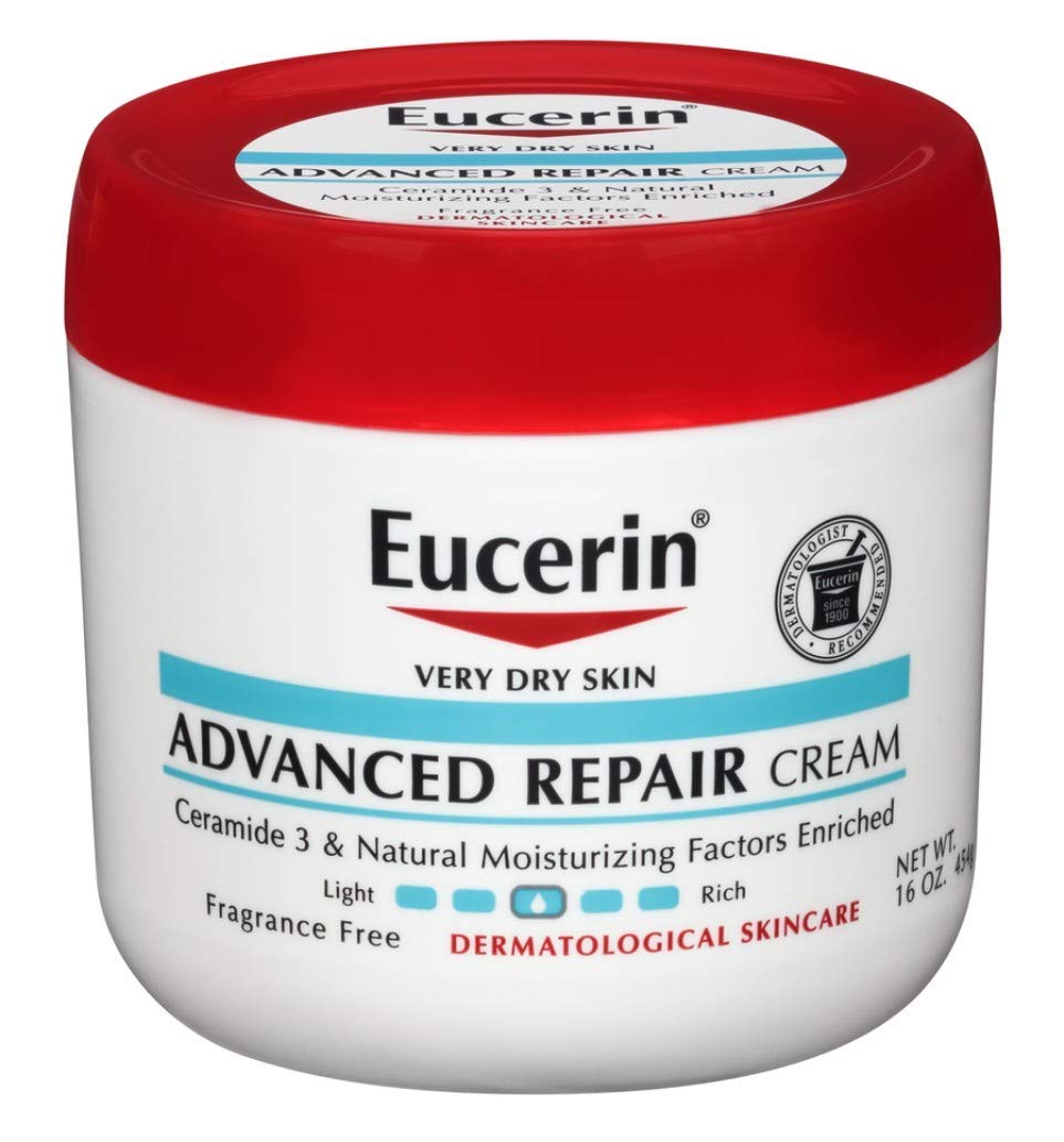 Eucerin Cream Advanced Repair 16 Ounce Dry Skin Jar (Pack of 6) Beauty & Personal Care Eucerin