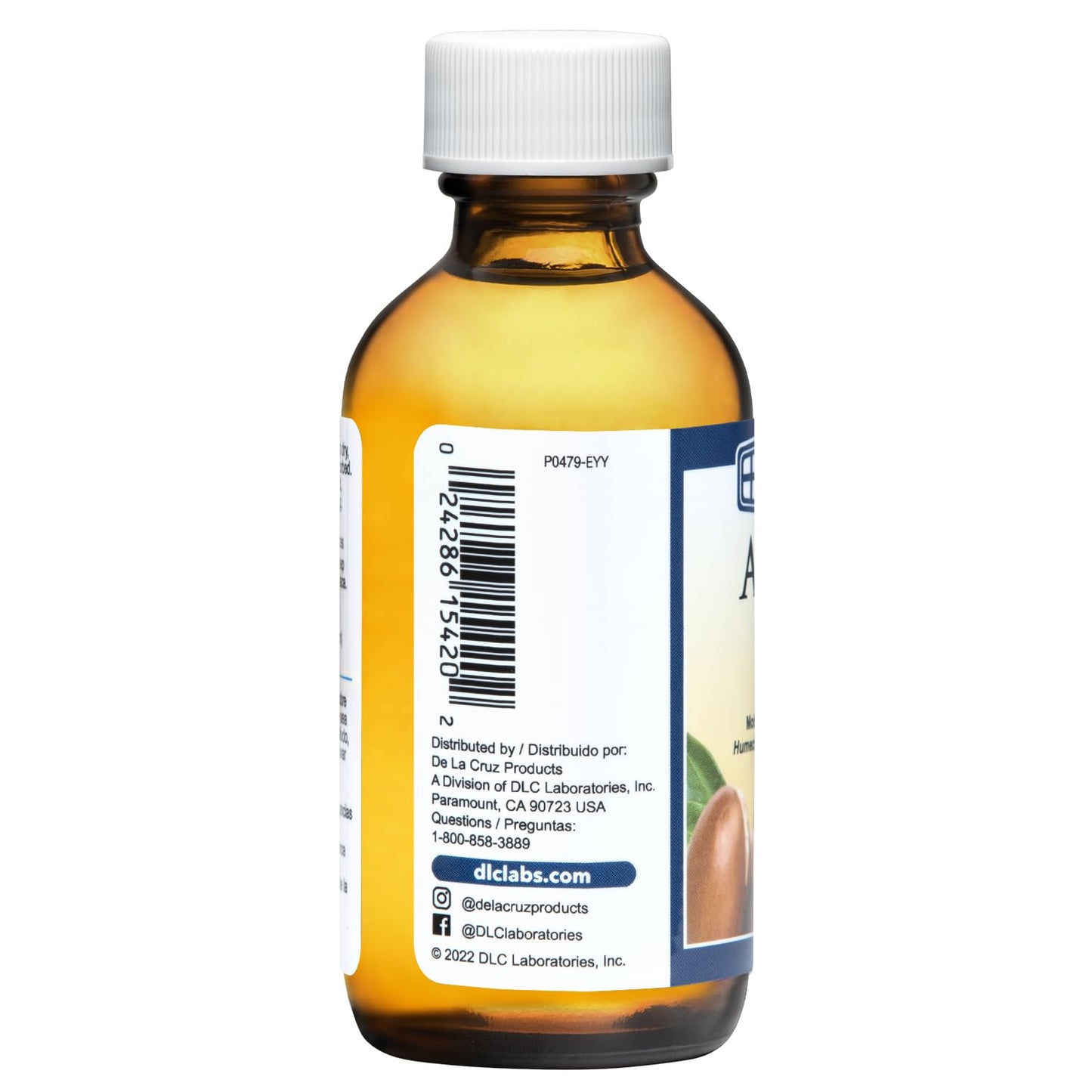 De La Cruz 100% Argan Oil of Morocco - Pure Cold-Pressed Virgin Moroccan Argan Oil for Hair and Skin - 2 FL OZ Beauty & Personal Care De La Cruz