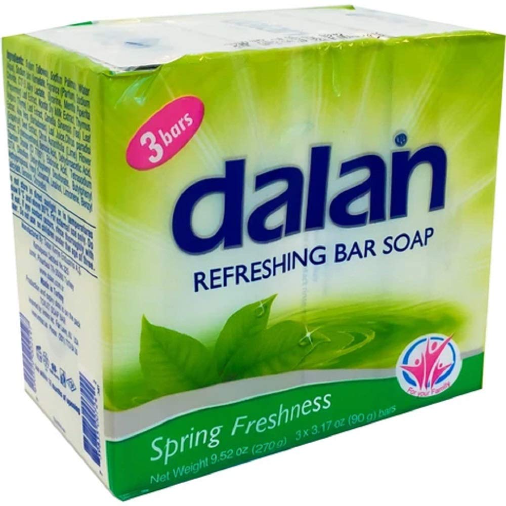BAR SOAP DALAN Spring Fresh 3pk Beauty & Personal Care Dalan