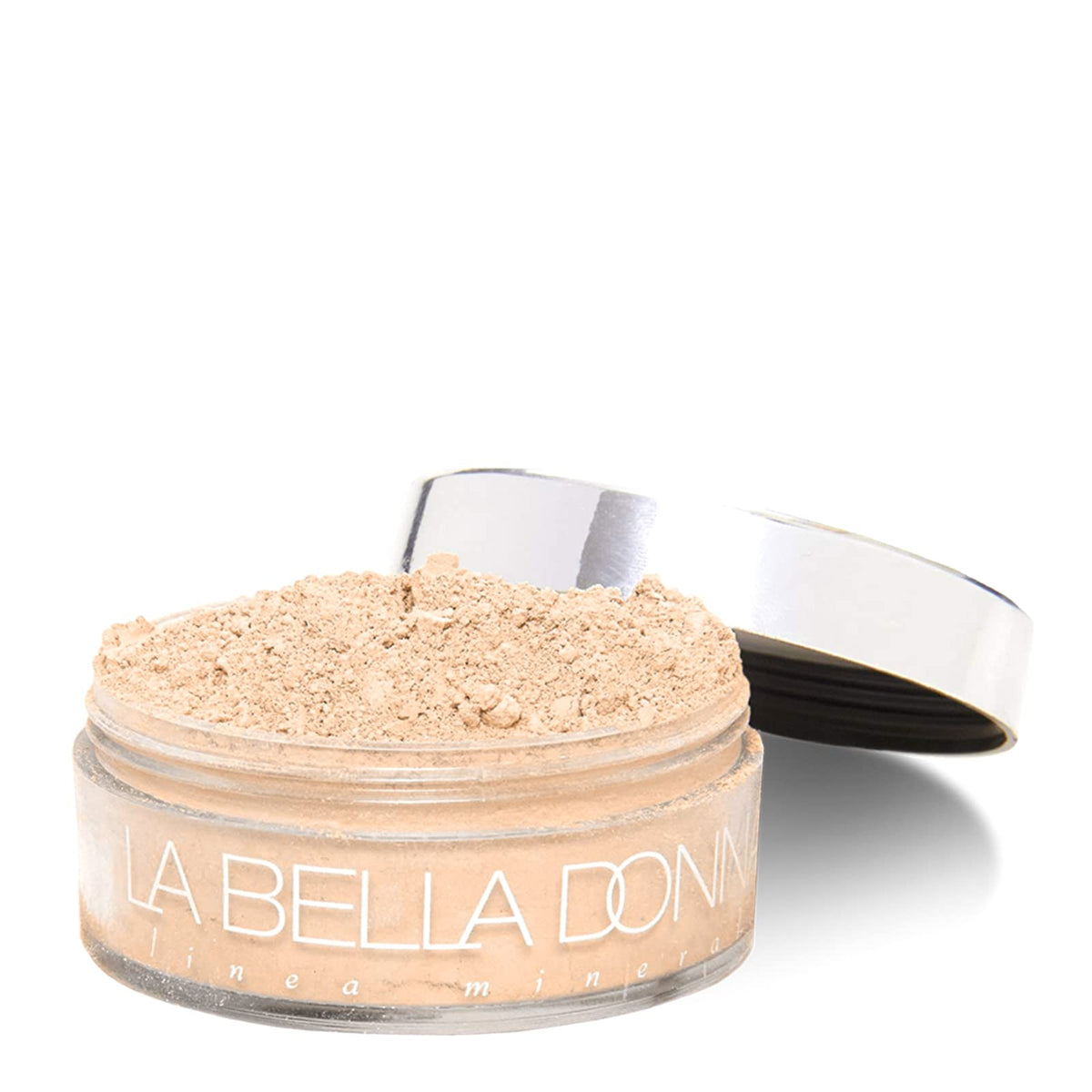 La Bella Donna Loose Mineral Foundation, Non-Chemical SPF50, Only 4 Ingredients, Reef-Safe, Non-Nano, Natural Mineral Makeup with Sun Protection | 10g