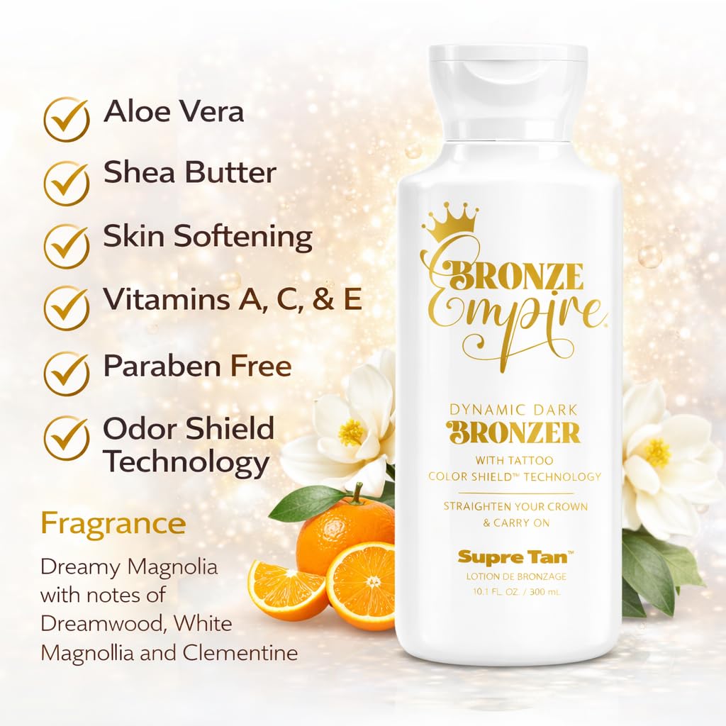 Bronze Empire Powerful Bronzing Blend Immediate Color with Tyrosine 10.1oz Beauty & Personal Care Supre
