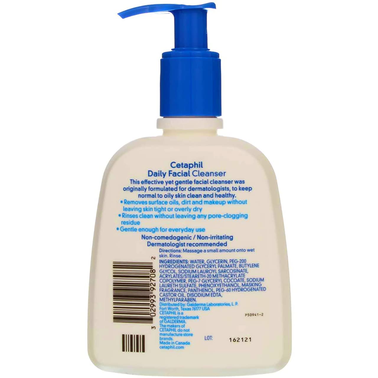 Cetaphil Daily Facial Cleanser, Normal to Oily Skin - 8 fl oz (Pack of 2) Beauty & Personal Care Cetaphil