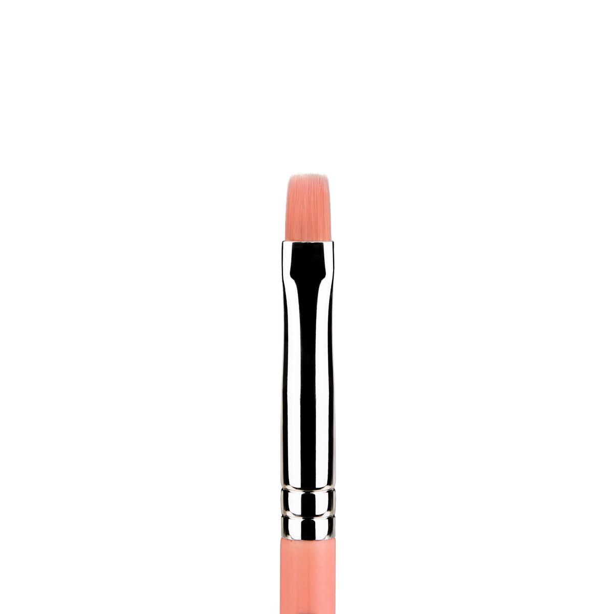 Bdellium Tools Professional Makeup Brush - Pink Bambu Series 546 Square Lip - With Soft Synthetic Fibers, For Applying Color Precisely across Lips