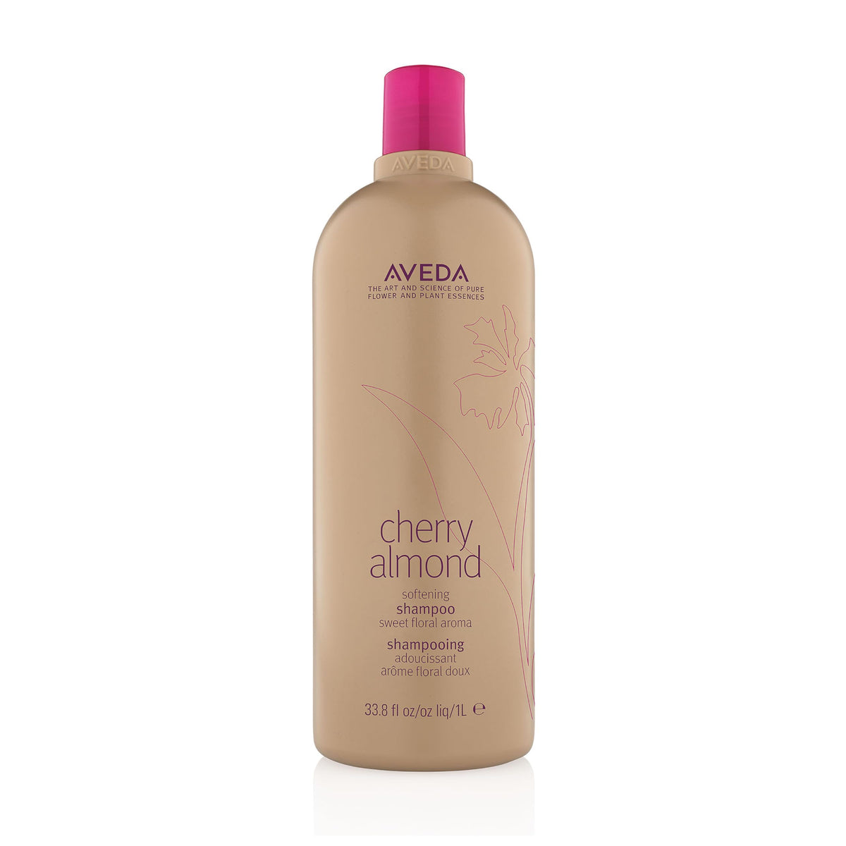 Aveda Cherry Almond Softening Shampoo | Gentle Daily Shampoo | for Normal to Dry Hair | 97% Naturally Derived* | Silicone Free | Iconic Cherry Almond Beauty & Personal Care Aveda