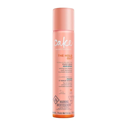 Cake Beauty Hairspray, The Hold Out - For Brushable, Touchable, Flexible Hold- Multi Tasking Styler- Vitamin E & Abyssinian Oil - For All Hair Types Beauty & Personal Care Cake Beauty