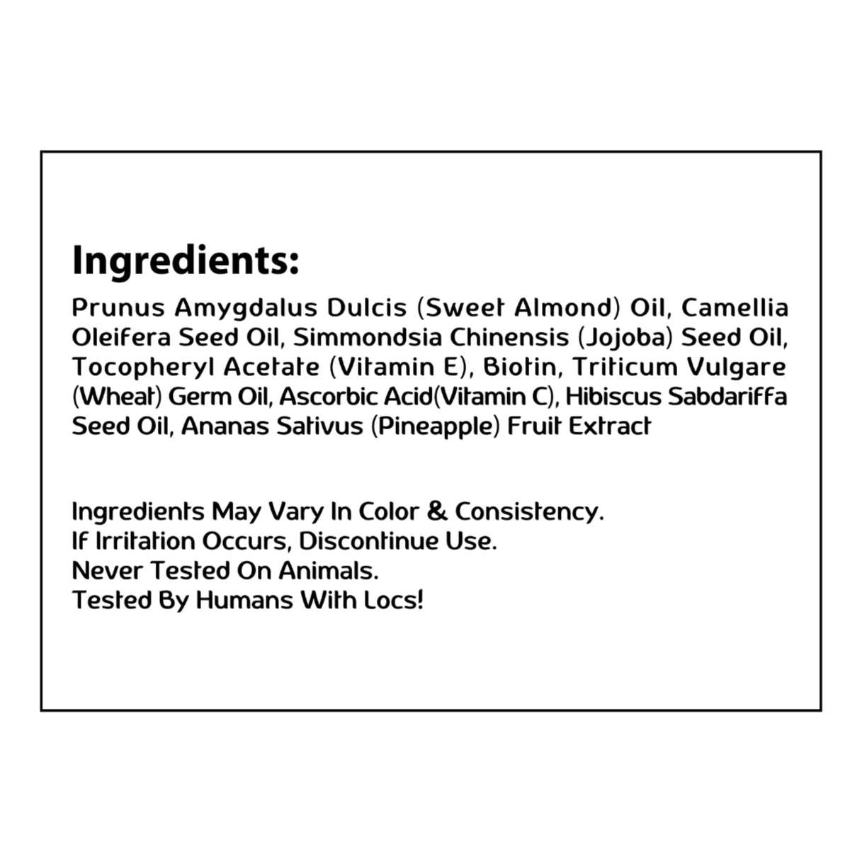 Made For Locs Vegan Oil Spray