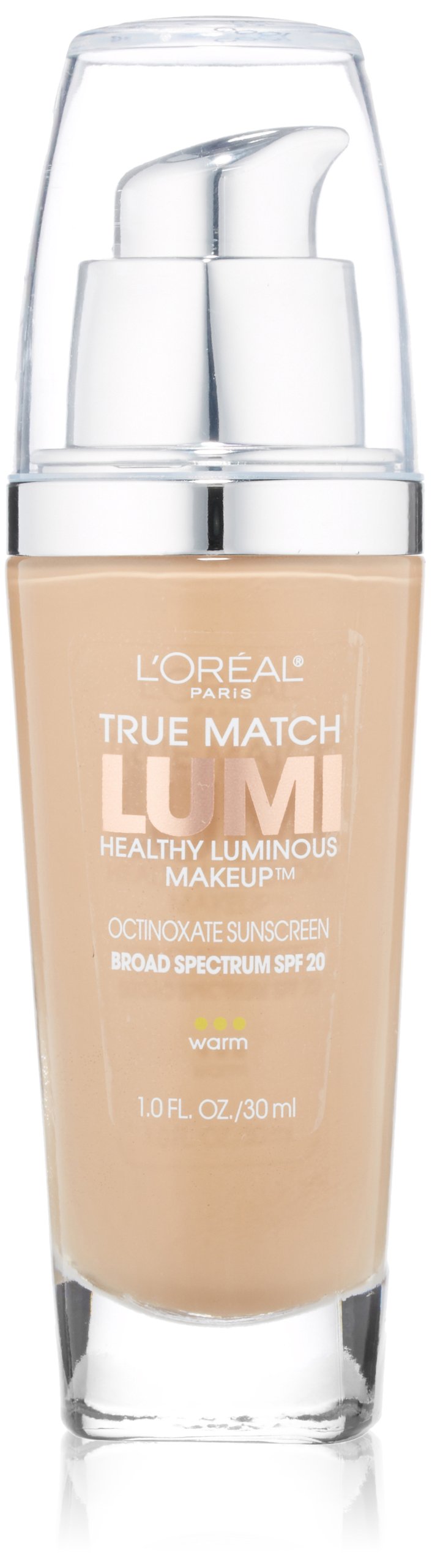 L'Oréal Paris True Match Lumi Healthy Luminous Makeup, W4 Natural Beige, 1 fl. oz. Beauty & Personal Care L'Oreal Paris