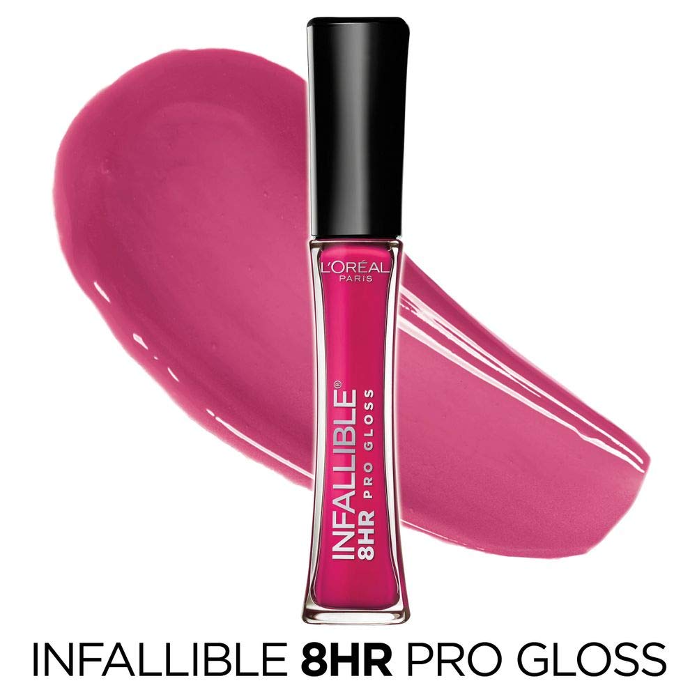 Loreal Paris Infallible Never Fail Posy Lip Gloss -- 2 per case. Beauty & Personal Care L'ORÉAL
