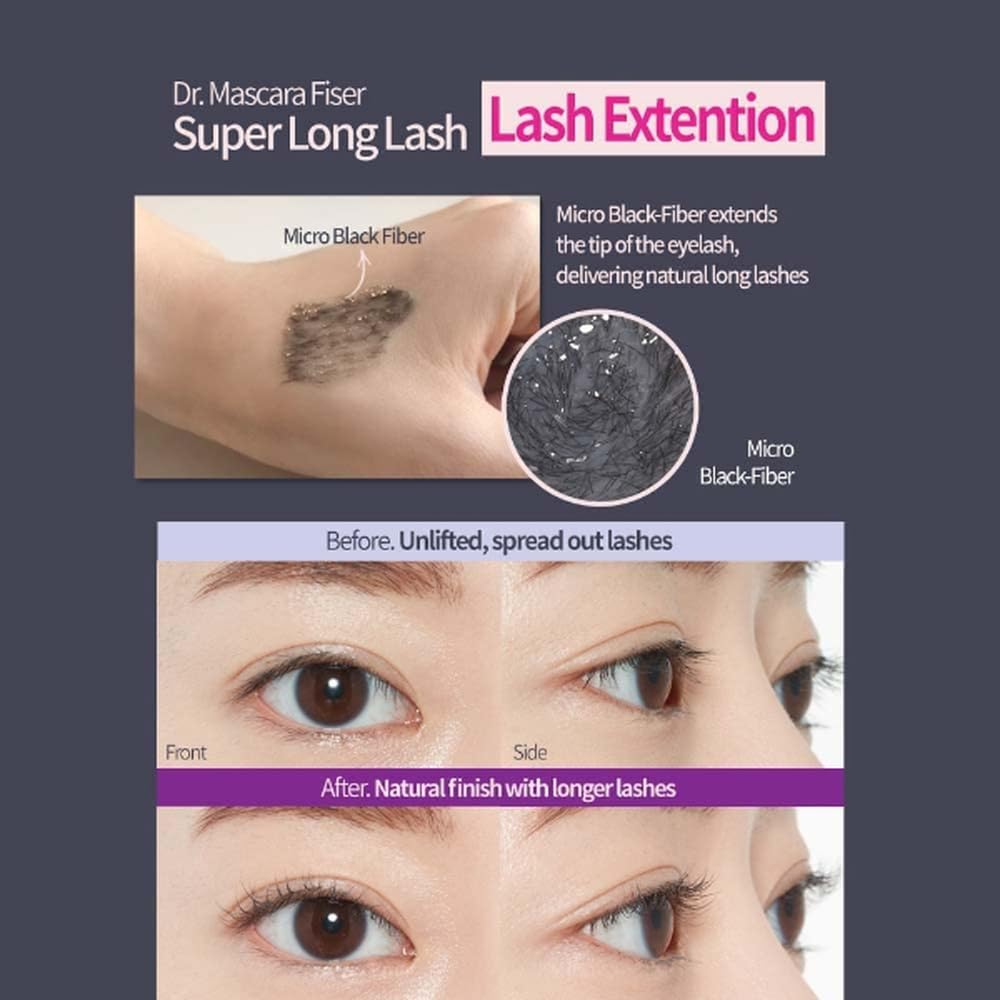 ETUDE Dr. Mascara Fixer FOR SUPER LONG LASH, Korean Mascara Primer, Natural lash Extension, Lengthening, Smudge-Proof, Korean Makeup, Beauty, Micro Beauty & Personal Care ETUDE