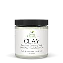 Clearly CLAY, Deep Pore Cleansing, Skin Softening Facial Mask | 100% Pure French Green Clay Powder for Acne, Blackheads, Dry Skin, Oily Skin | Non Beauty & Personal Care Isabella's Clearly