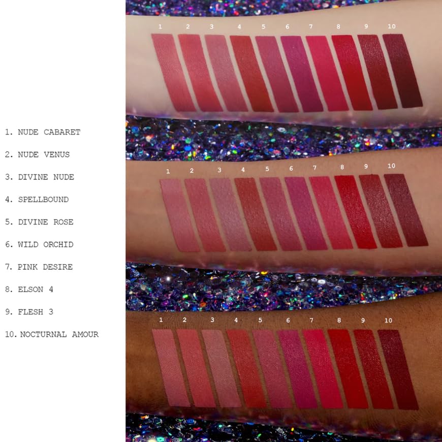 Pat McGrath Labs LiquiLUST Legendary Wear Lipstick - DIVINE NUDE, 1 Count (Pack of 1) Beauty & Personal Care Pat McGrath Labs
