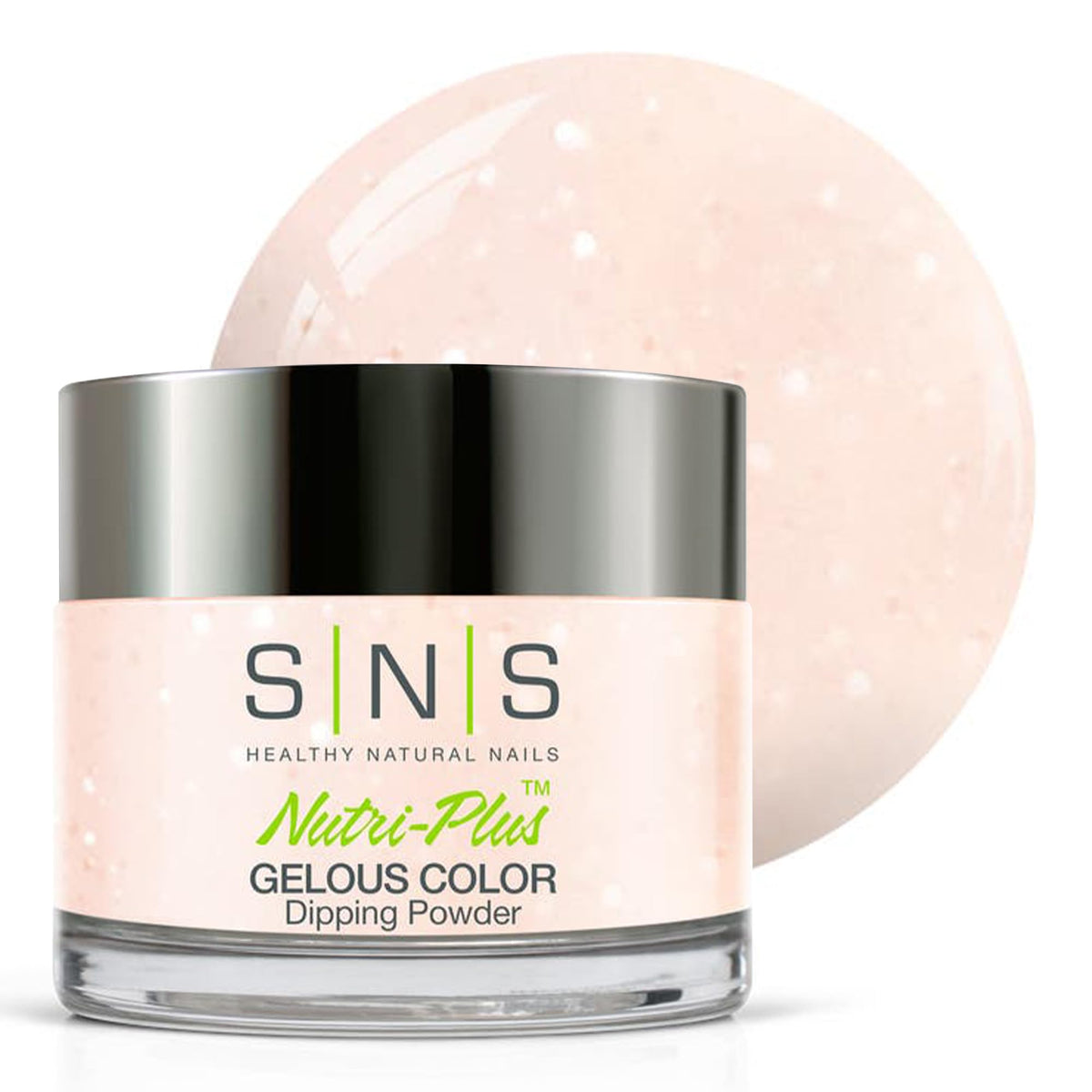 SNS Nail Dip Powder, Gelous Color Dipping Powder - Moonshine (Natural, Nudes, Gray/Cream, Beige, Shimmer) - Long-Lasting Dip Nail Color Lasts 14 Days
