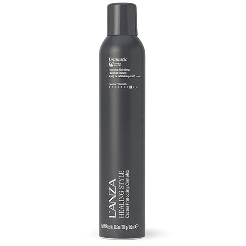 L'ANZA Healing Style Dramatic F/X Hair Spray Firm Hold Finishing Hairspray, Anti Humidity & Heat Protection, Long-Lasting Control, Adds Shine Beauty & Personal Care L’ANZA