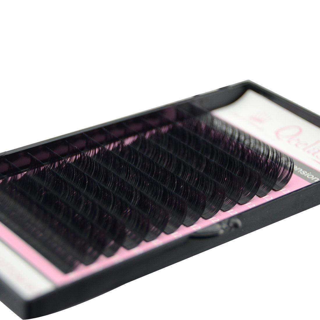 Qeelasee Eyelash Extensions Fake Mink Individual Lashes 0.05 D Curl 12mm Volume Eyelash Extension Salon Use(D, 12mm) Beauty & Personal Care Qeelasee