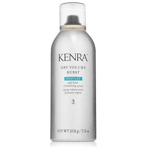 Kenra Professional Dry Volume Burst 3 | Instant Volume Hairspray | Soft Hold Volumizing Spray | Dry Application | All Hair Types | 7.5 oz Beauty & Personal Care Kenra
