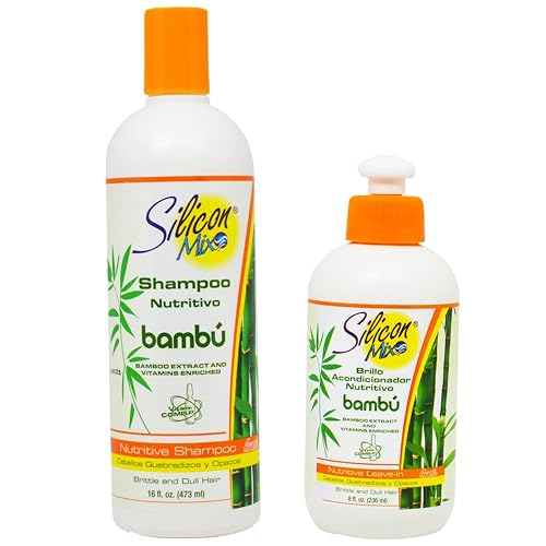 Silicon Mix Bambu Shampoo and Conditioner Combo Pack (16 Ounce Shampoo, 8 Ounce Conditioner) (Bambu) Beauty & Personal Care Silicon Mix