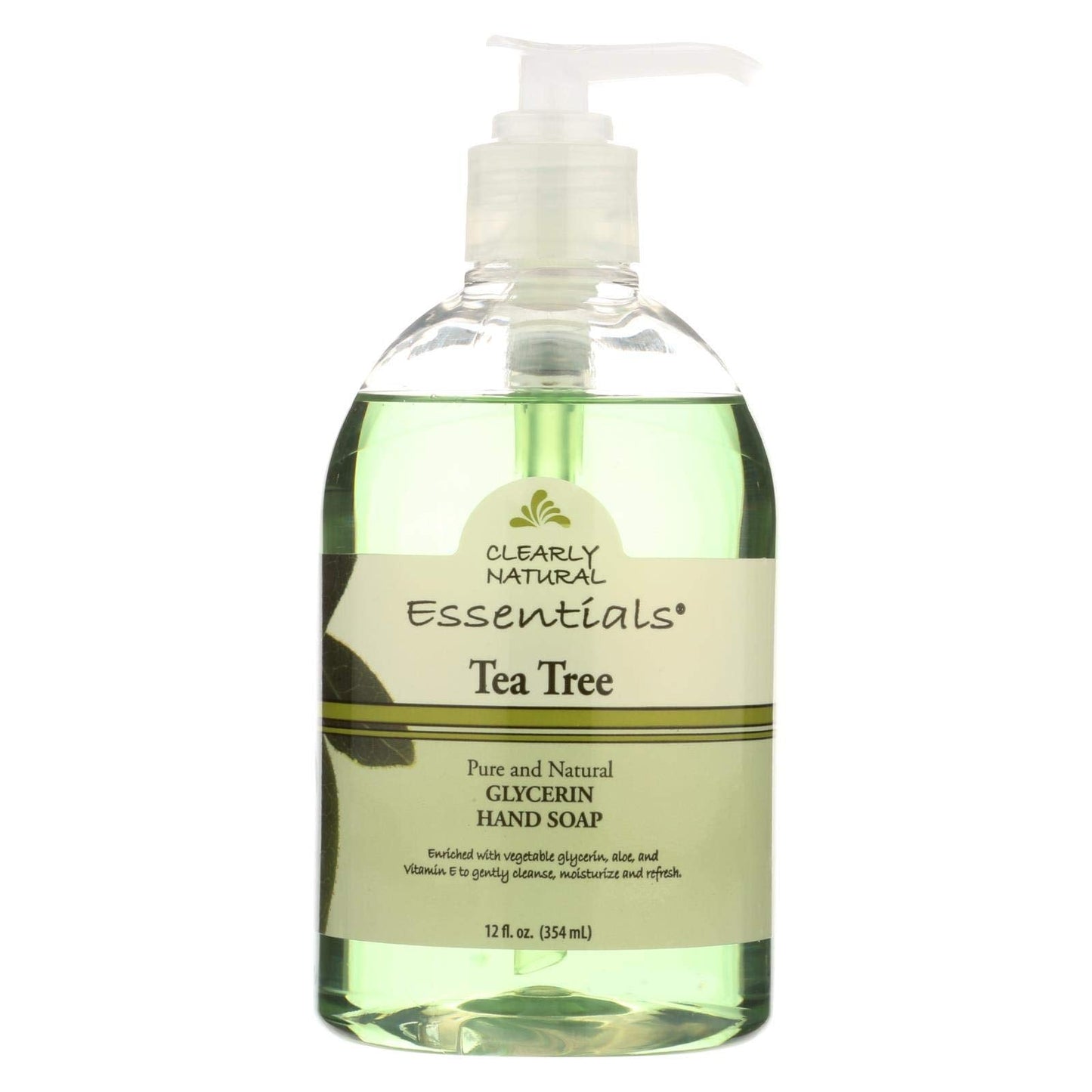 CLEARLY NATURAL LIQ SOAP W/PUMP,TEA TREE, 12 FZ Beauty & Personal Care Clearly Natural
