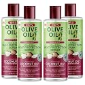 ORS Olive Oil Heat Protection Hair Serum infused with Coconut Oil for Restorative Shine 6.0 Ounces (Pack of 4) Beauty & Personal Care ORS