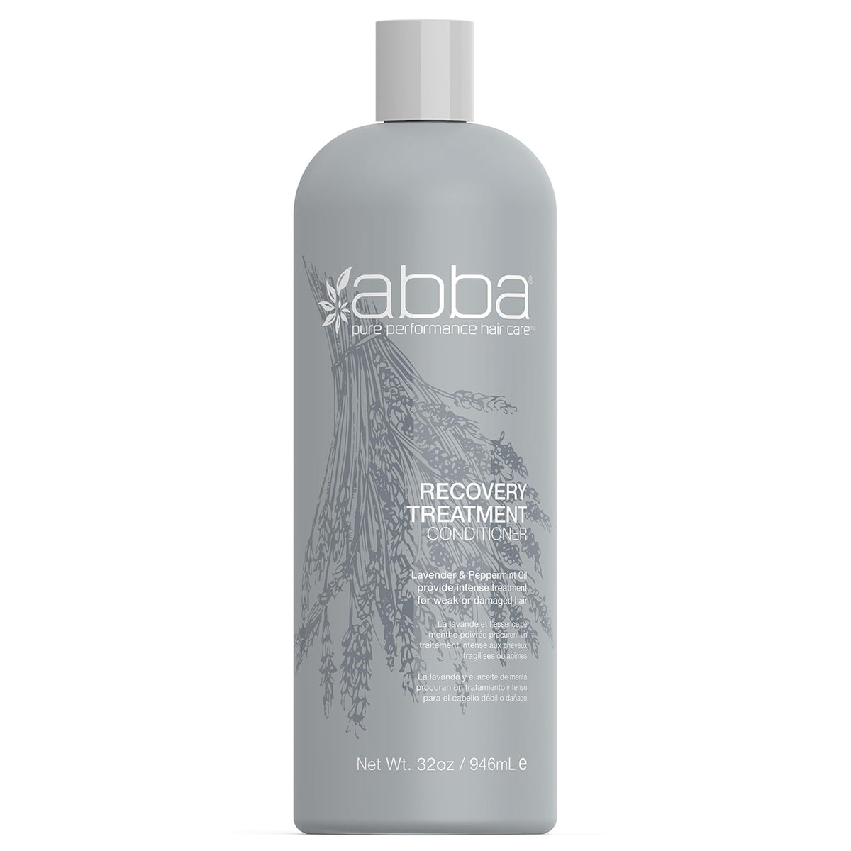 ABBA Recovery Treatment Conditioner, Lavender & Peppermint Oil, 32 Fl Oz (Pack of 1) Beauty & Personal Care ABBA