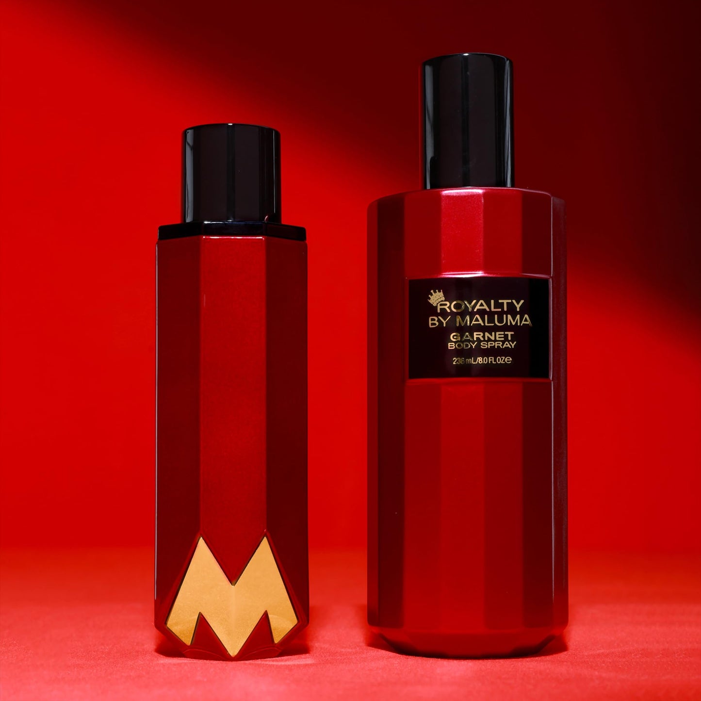 Royalty by Maluma Garnet Gift Set, 2 pcs - Long-Lasting Fougere Woody Perfume for Men - Bold and Vibrant Body Spray for Men - Long-lasting Top Notes Beauty & Personal Care Royalty By Maluma