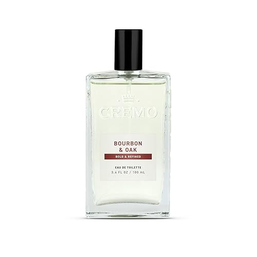 Cremo Cologne For Men - Bourbon & Oak Mens Cologne Spray, A Sophisticated Blend of Distiller’s Spice, Fine Bourbon and White Oak, Multi-Layered Beauty & Personal Care Cremo
