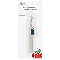 Dritz 4" Soft Grip Tweezers, Sharp Points, Silver Beauty & Personal Care Dritz