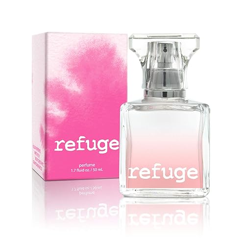 CHARLOTTE RUSSE Refuge Perfume Spray - Fresh Fruity Floral Fragrance for Daytime Wear, Evening Wear and Special Occasions - Raspberry, Peach, Apple Beauty & Personal Care Tru Fragrance Beauty