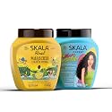 SKALA Hair Type 3ABC - Mais Cachos And Passion Fruit Combo- Hydrate Curls, Eliminate Frizz, For Curly Hair - 2 IN 1 Conditioning Treatment and Cream Beauty & Personal Care Sabelle Beauty
