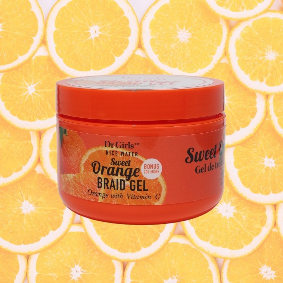 Dr Girls Rice Water Sweet Orange Lock and Twists Braid Gel Beauty & Personal Care R&B Collection