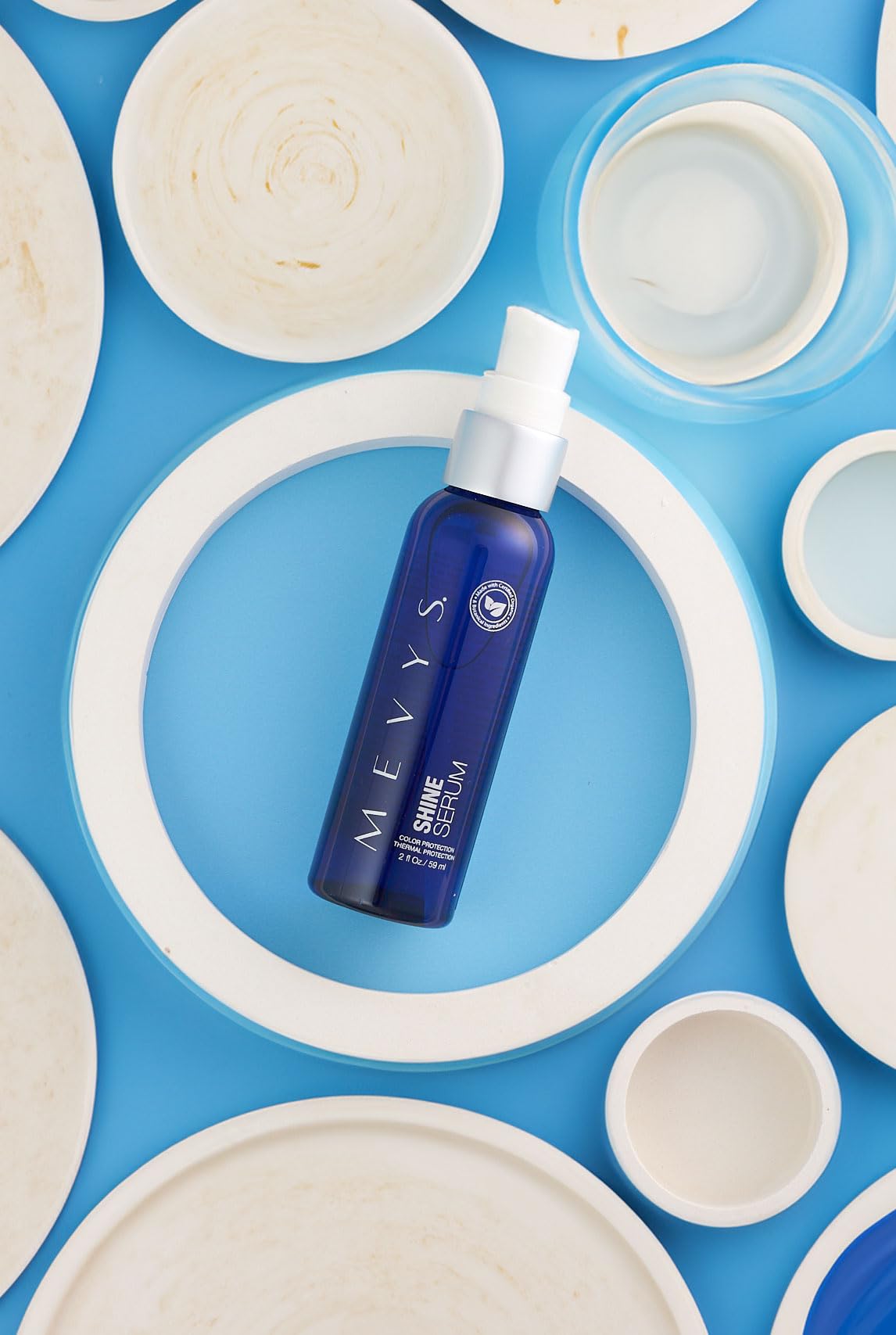 MEVYS Shine Serum - Professional Hair Serum for Shine & Frizz Control, Heat Protectant & Color Protection, Split End Treatment for Dry, Damaged Beauty & Personal Care MEVYS