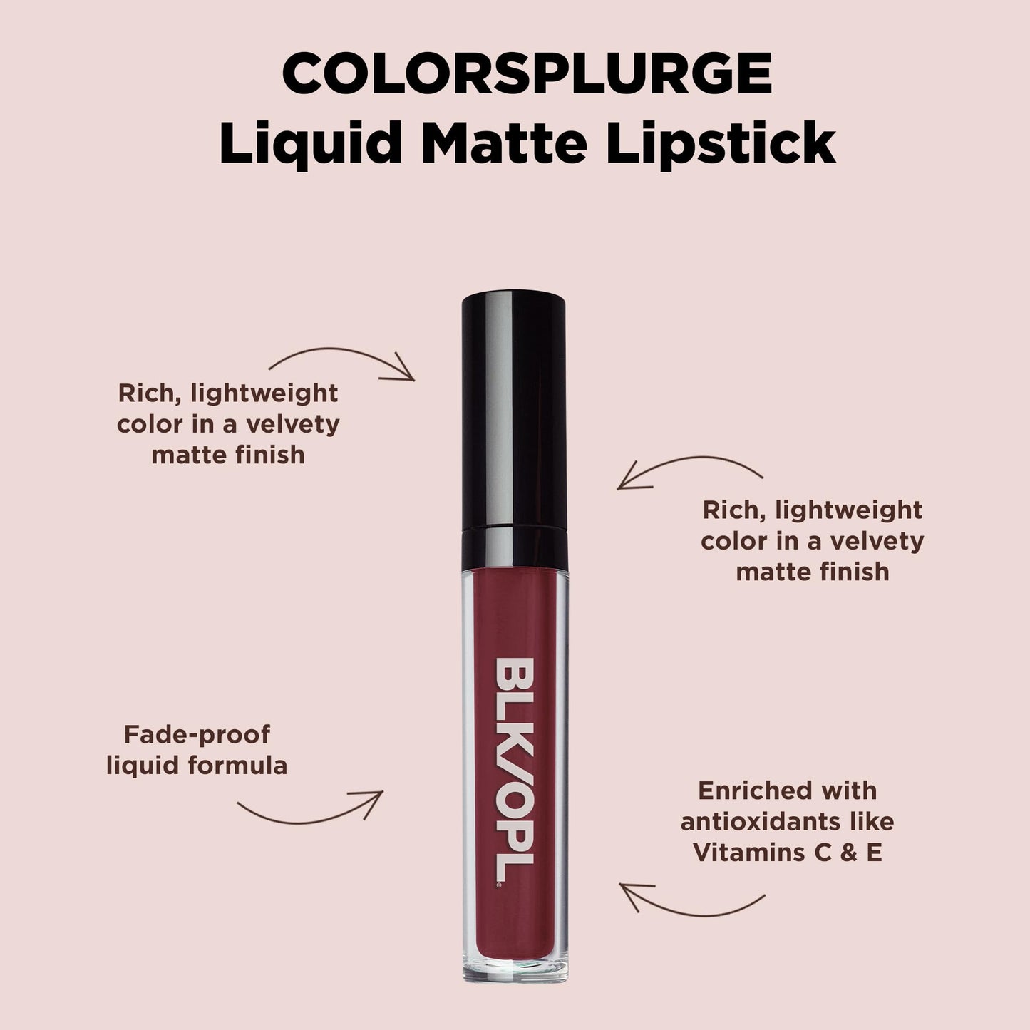 Black Opal CS LIQUID MATTE LIPSTICK RUBY Beauty & Personal Care Black Opal