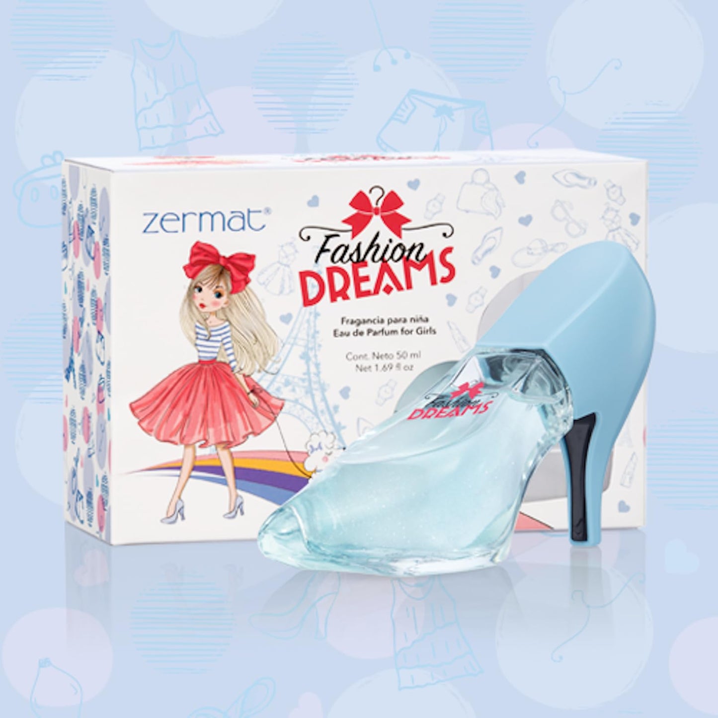 Zermat,Perfume for Girl, Fashion Dreams, Floral - Fruity Scent, 1.69 Fl. Oz, Perfume para niñas Beauty & Personal Care Zermat