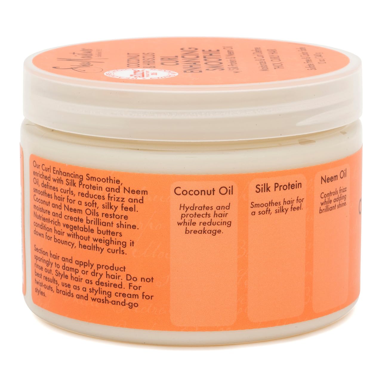 Shea Moisture Coconut Hibiscus Curl Enhancing Smoothie, multi, 12 Ounce (290223 ) Beauty & Personal Care SheaMoisture