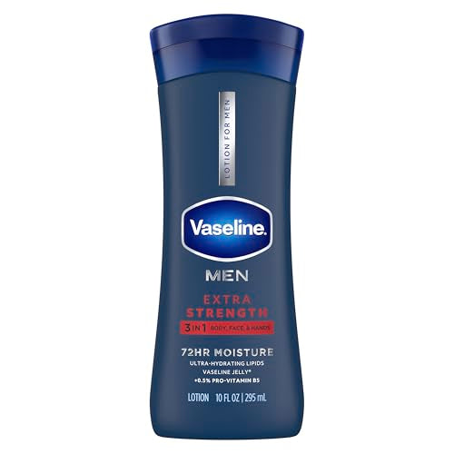 Vaseline Men Healing Moisture Hand and Body Lotion Extra Strength 10 oz Beauty & Personal Care Vaseline